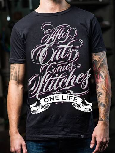 CUTS & STITCHES - After Cuts Comes Stitches T-shirt [S]