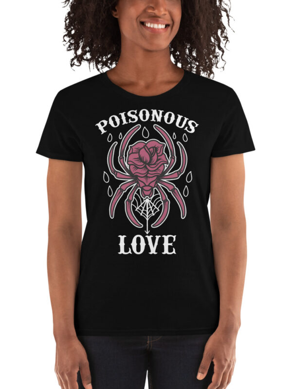 ZERO498 Poisonous Love Fitted T-shirt Tjej