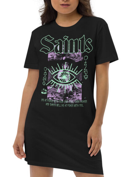 ZERO498 Saints T-shirt Klänning