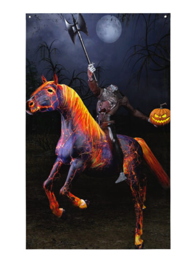 ZERO498 Headless Horseman Tapestry Väggbonad