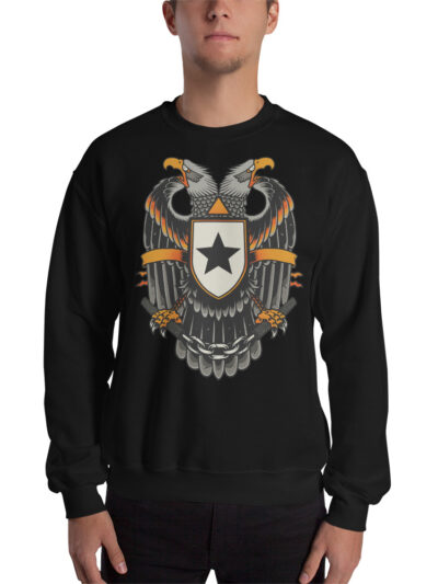 ZERO498 Tattoo Eagle Sweatshirt