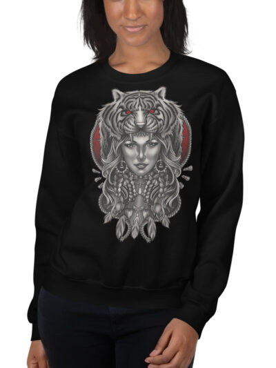 ZERO498 Tiger Woman Sweatshirt