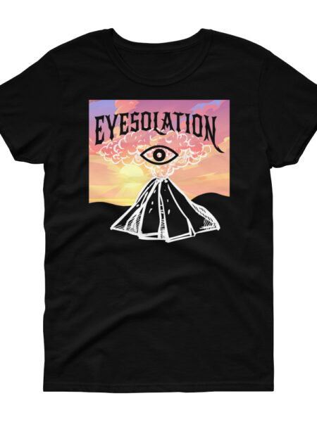 ZERO498 Eyesolation Fitted T-shirt Tjej