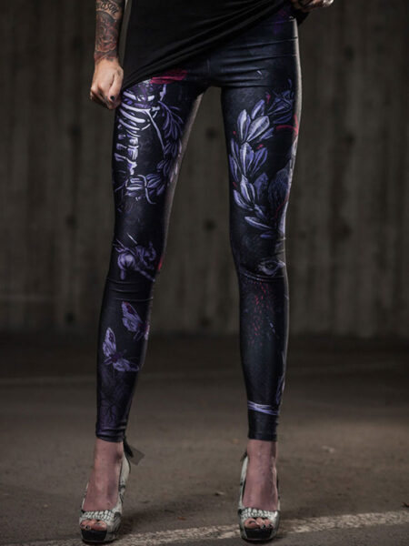 Cuts & Stitches Heartbeat leggings