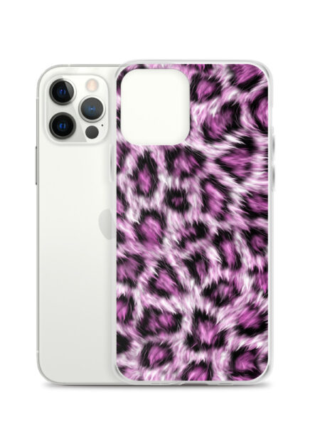 ZERO498 Leopard Pink iPhone 12 Mobilskal