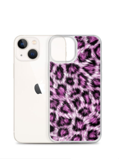 ZERO498 Leopard Pink iPhone 13 Mobilskal