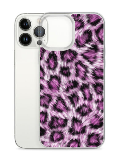 ZERO498 Leopard Pink iPhone 13 Mobilskal