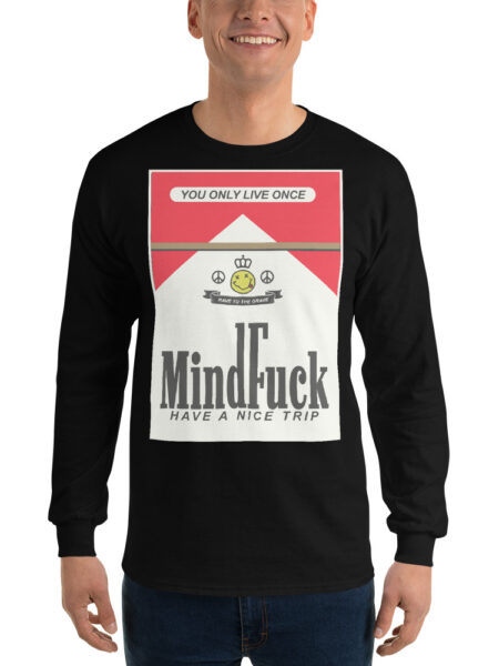 ZERO498 Mindfuck Långärmad T-shirt