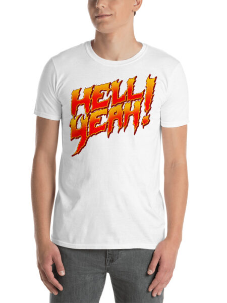 ZERO498 Hell Yeah T-shirt Vit