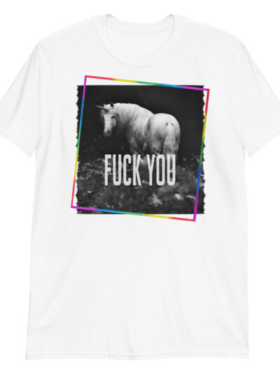 ZERO498 Fuck You Unicorn T-shirt