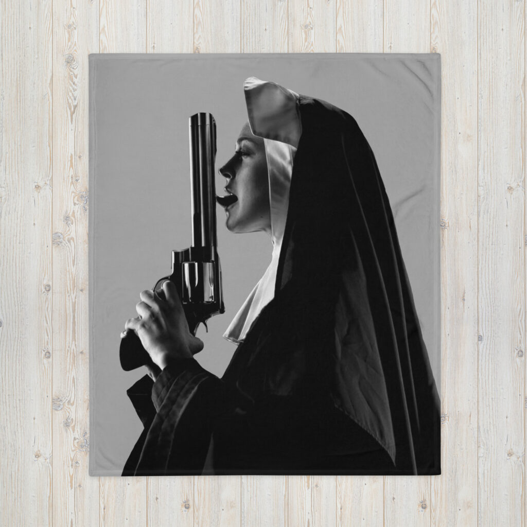 Nun With A Gun Pläd - Bild 2
