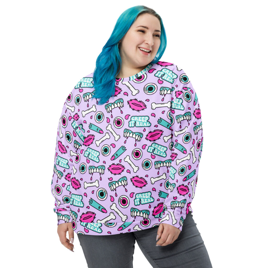 Creep It Real Premium Sweatshirt - Bild 2