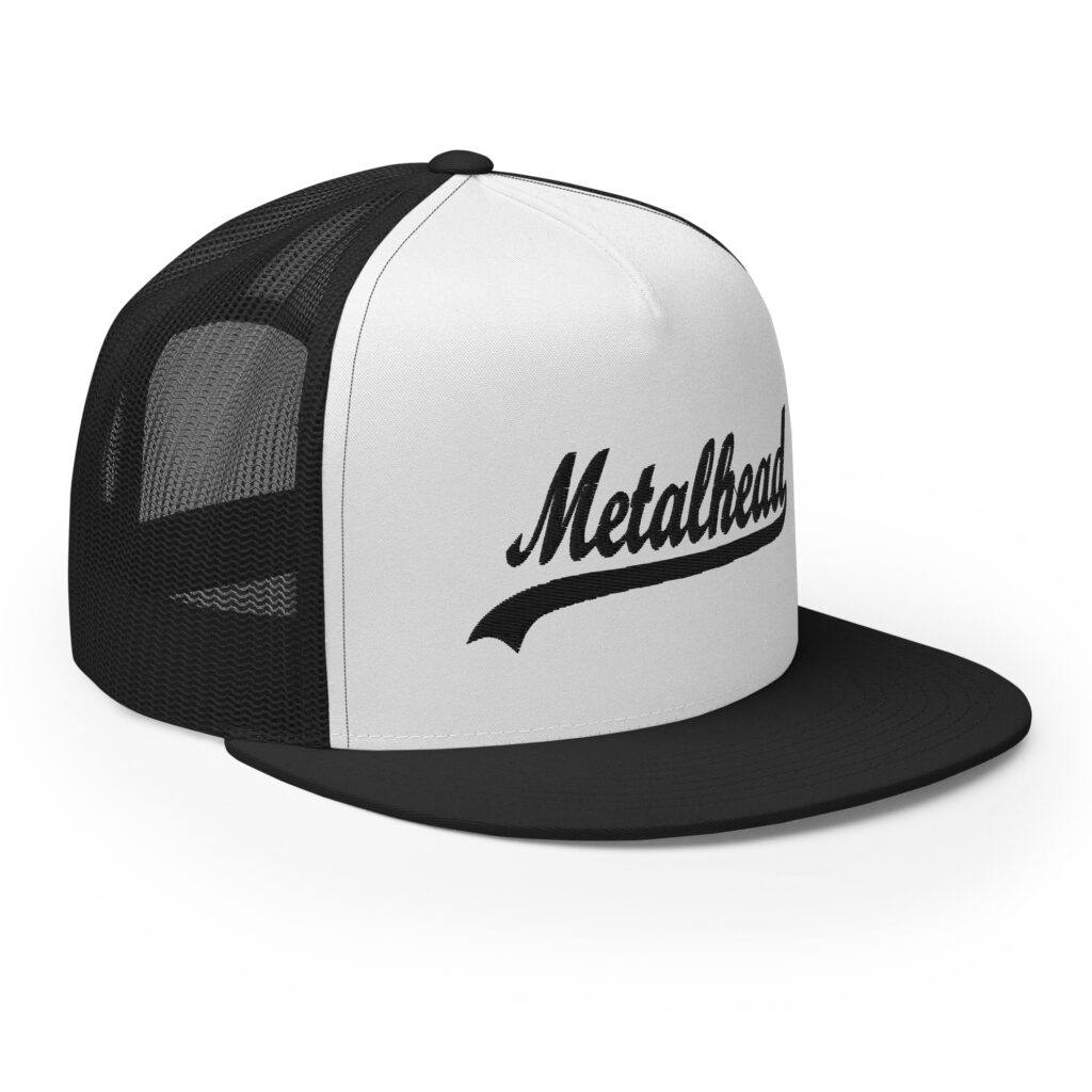 Metalhead Truckerkeps Svart/Vit - Bild 3