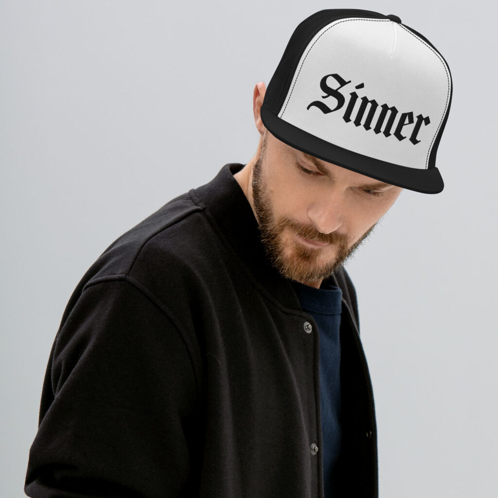 Sinner Truckerkeps Svart/Vit - Bild 5