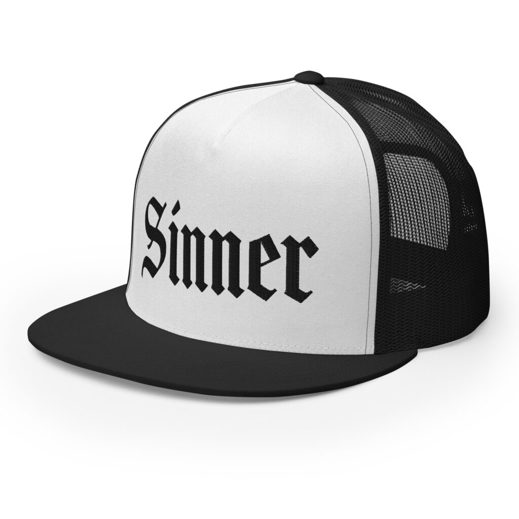 Sinner Truckerkeps Svart/Vit - Bild 3