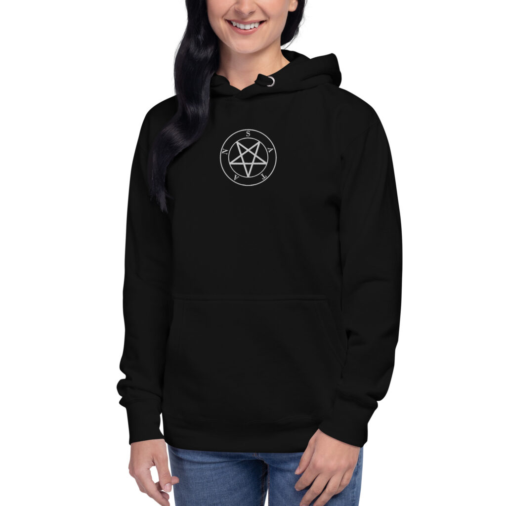 Satan Sigil Hoodie [Broderad] - Bild 2