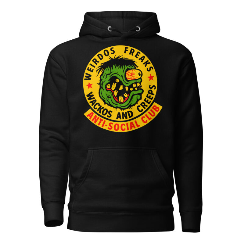 Weirdos Hoodie Svart