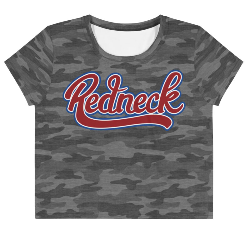 Redneck Script Camo Crop Top - Bild 4