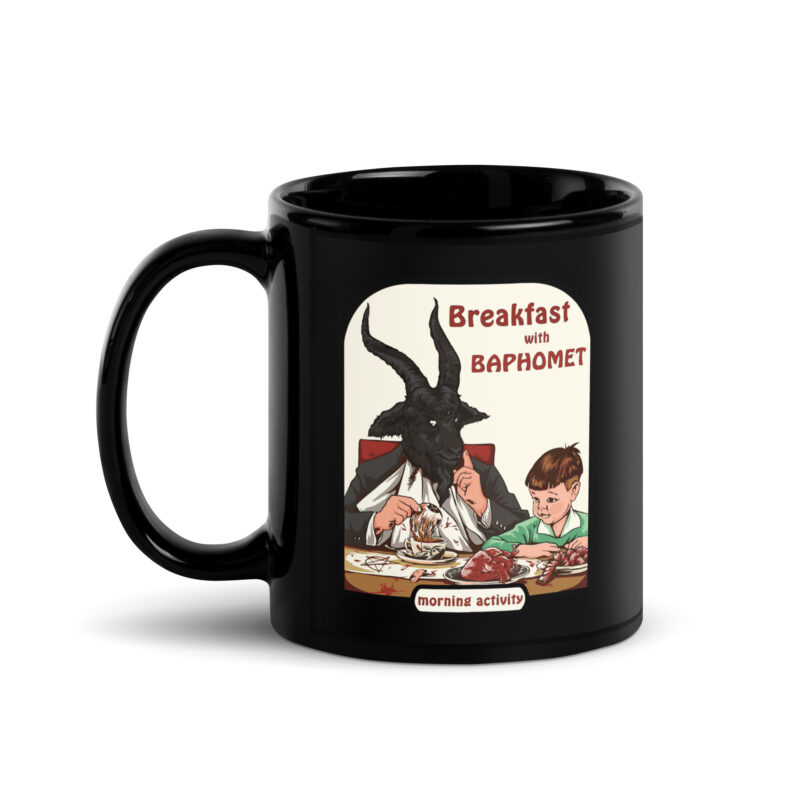 Breakfast With Baphomet Mugg - Bild 2