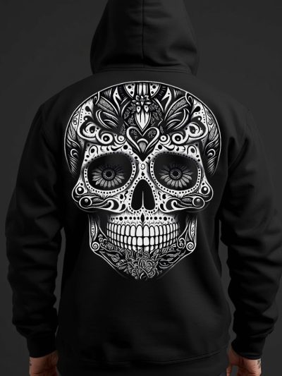 Dia De Los Muertos Zip Hoodie