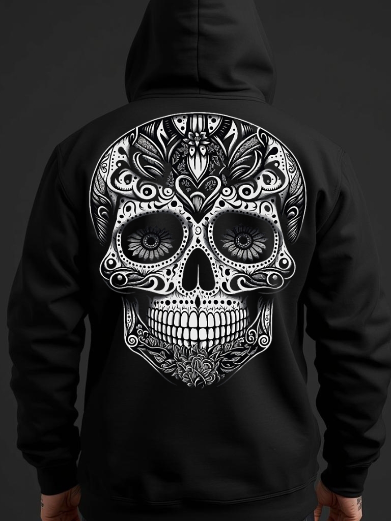 Dia De Los Muertos Zip Hoodie