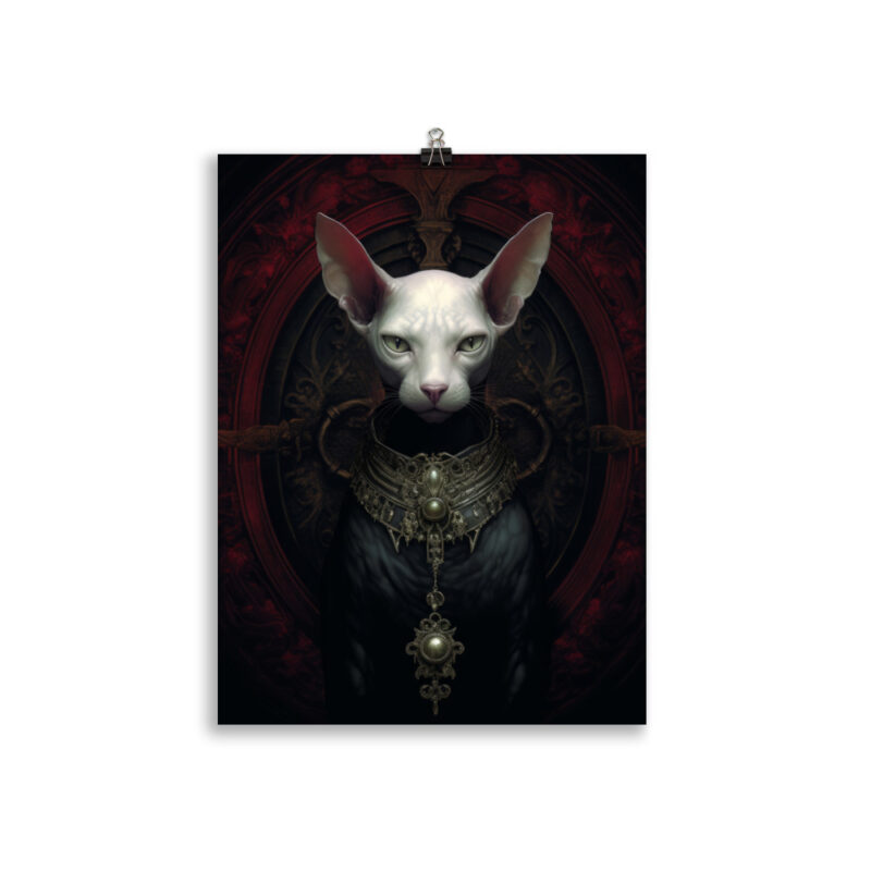 Goth Sphynx Poster - Bild 4