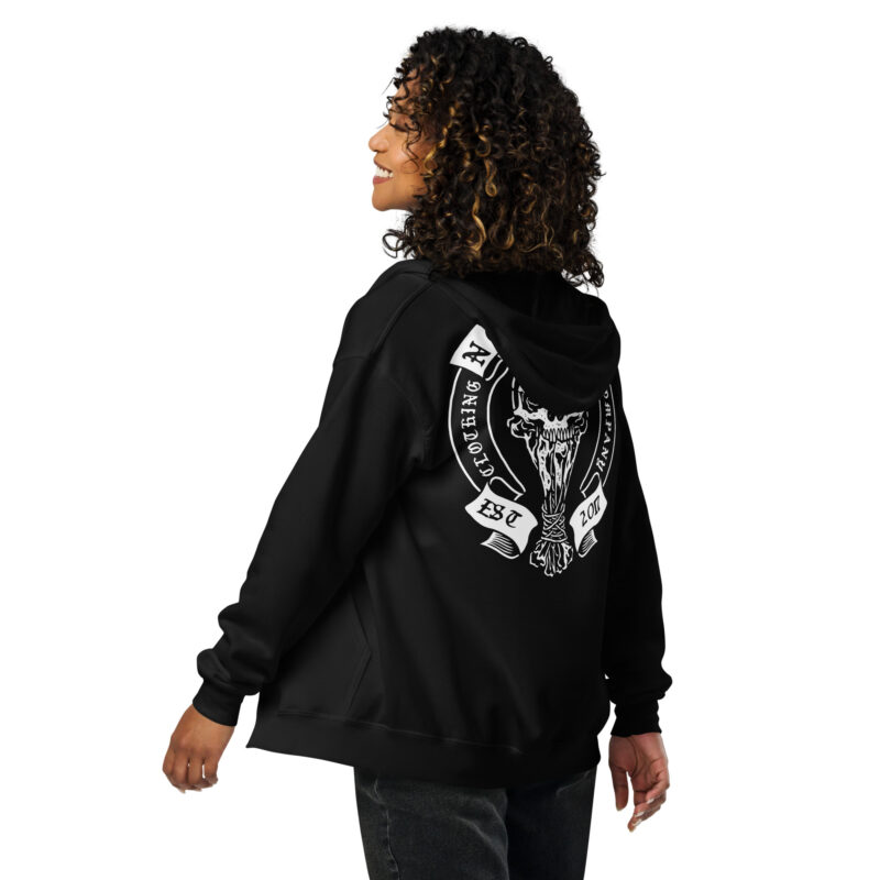 Skull Torch Zip Hoodie - Bild 3