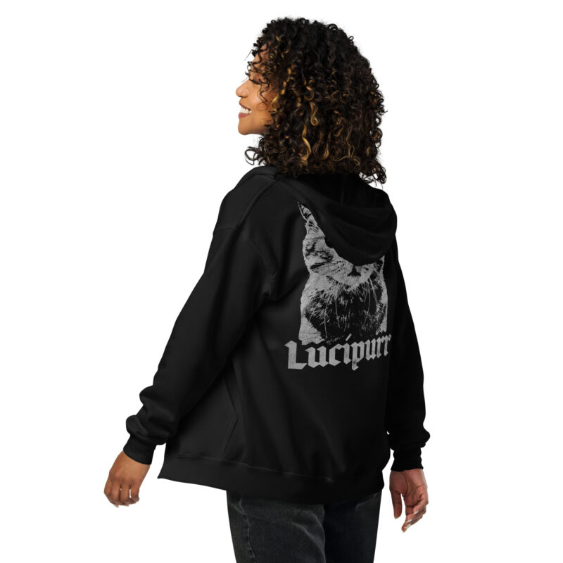 Satanic Lucipurr Zip Hoodie - Bild 2