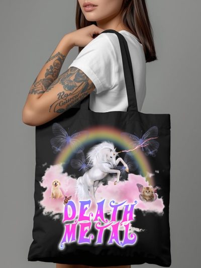 Death Metal Unicorn Väska