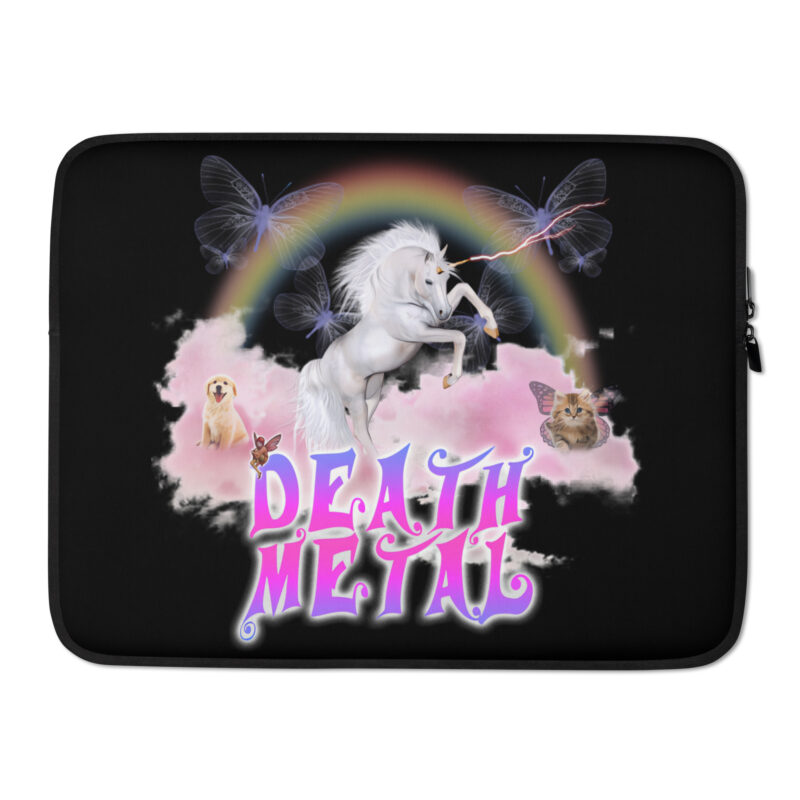 Death Metal Unicorn Laptopväska - Bild 2