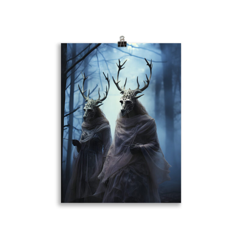 Meeting In The Forest Poster - Bild 4