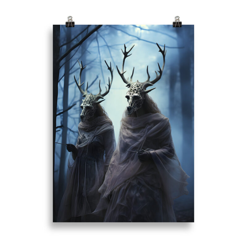 Meeting In The Forest Poster - Bild 3