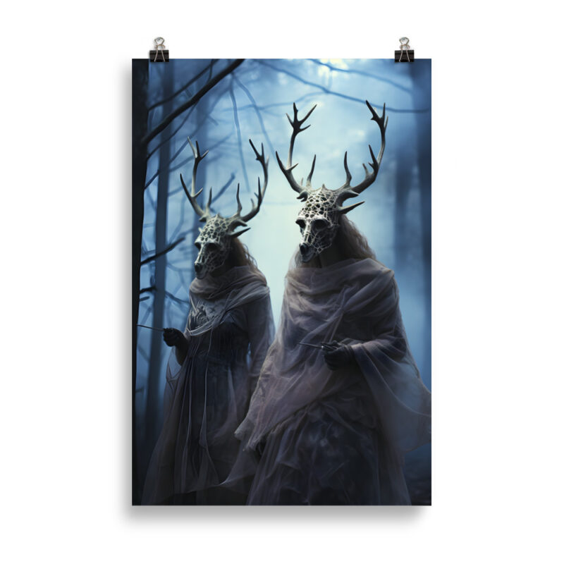 Meeting In The Forest Poster - Bild 2