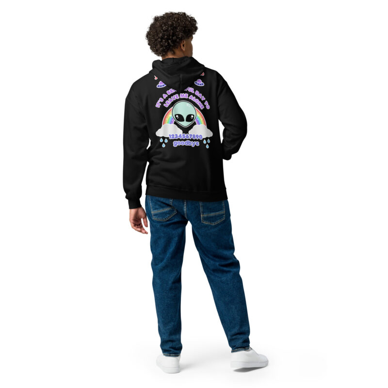 Leave Me Alone Zip Hoodie - Bild 4