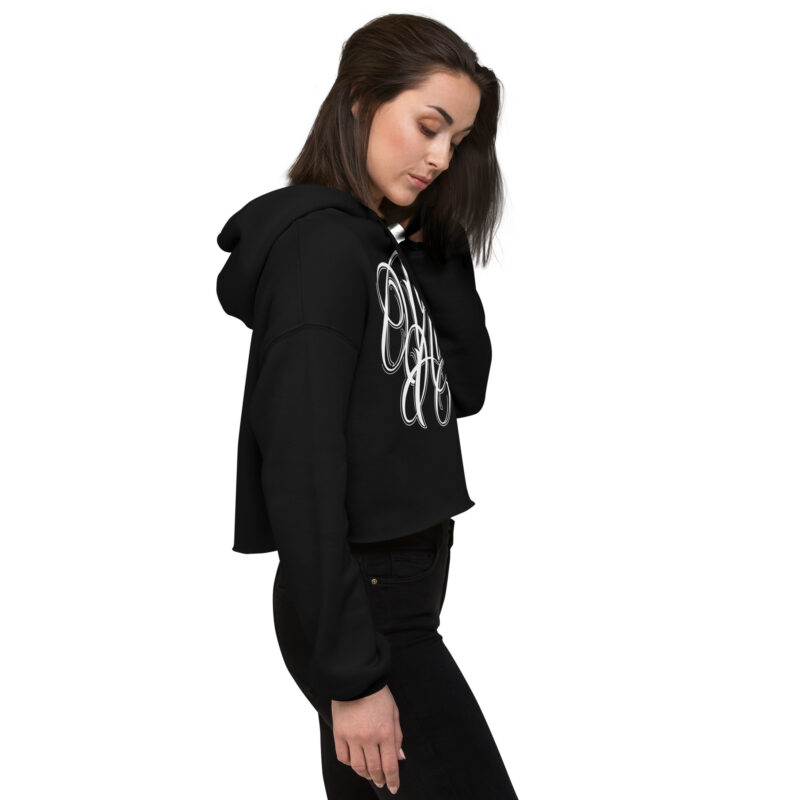 Tattoo Addict Crop Hoodie - Bild 3