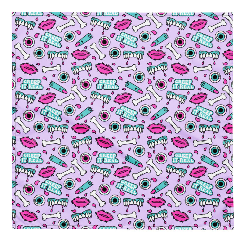Creep It Real Pastel Bandana - Bild 4