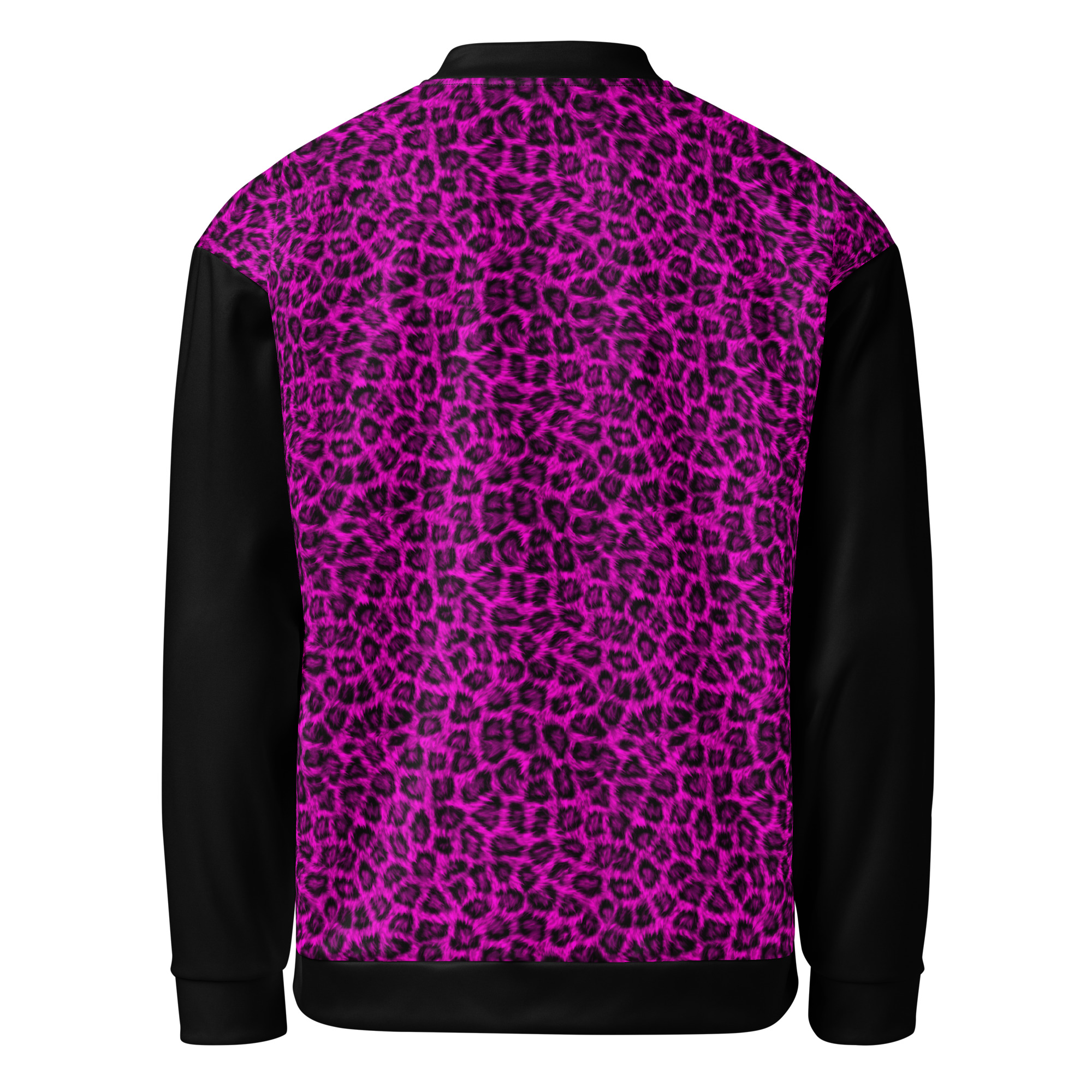 FCK Logo Dark Pink Leopard Bomberjacka - Bild 4