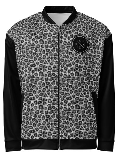 FCK Logo Grey Leopard Bomberjacka