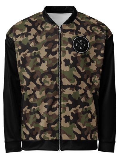 FCK Logo Green Camo Bomberjacka