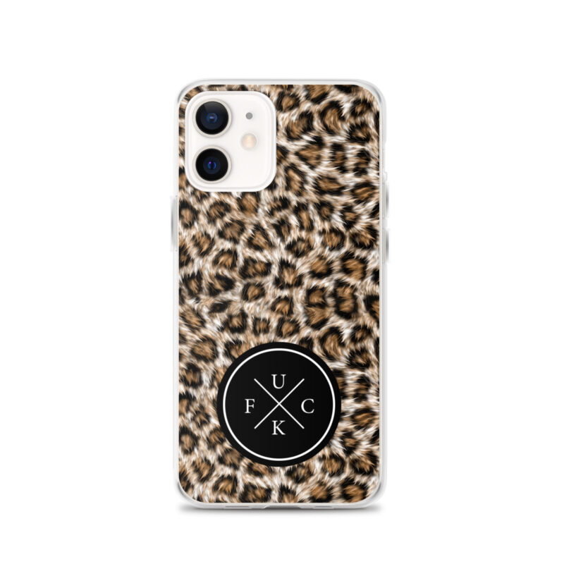 FCK Logo Brown Leopard iPhone Mobilskal - Bild 14