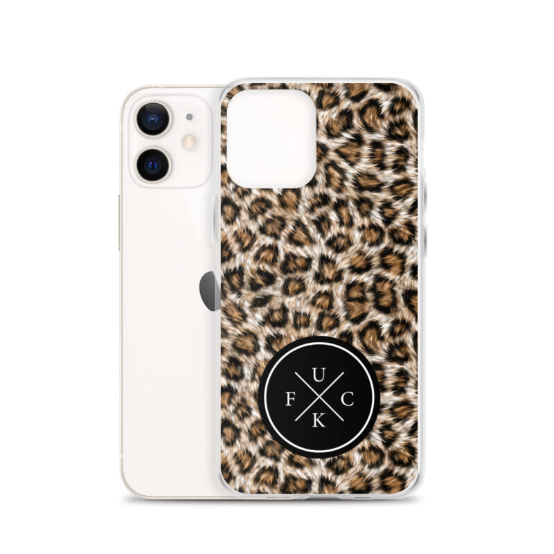 FCK Logo Brown Leopard iPhone Mobilskal - Bild 15