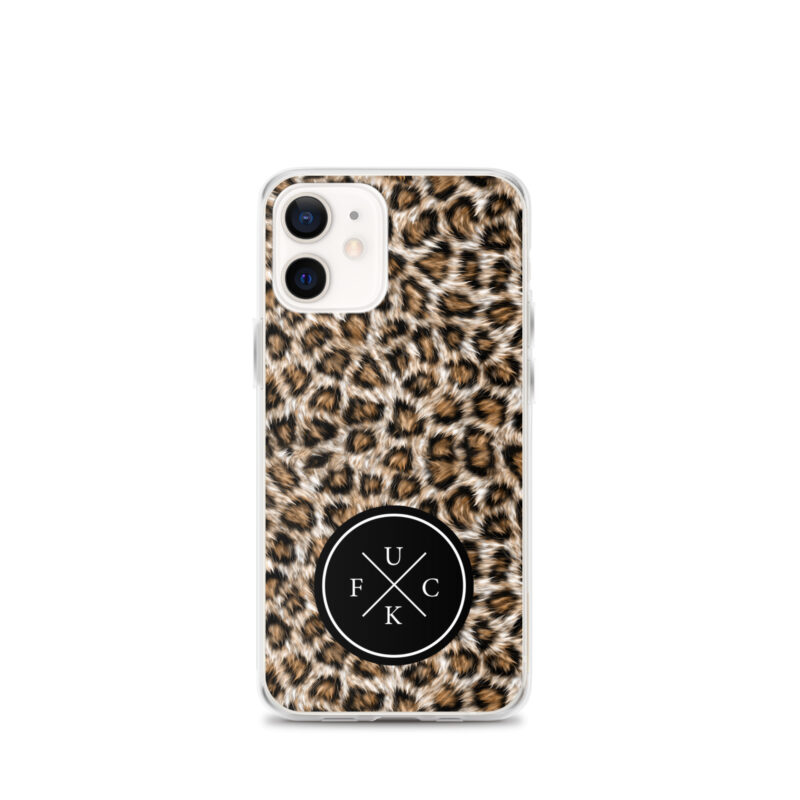FCK Logo Brown Leopard iPhone Mobilskal - Bild 8