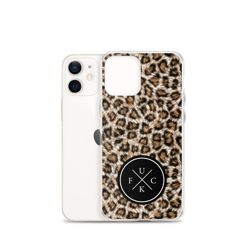FCK Logo Brown Leopard iPhone Mobilskal - Bild 9