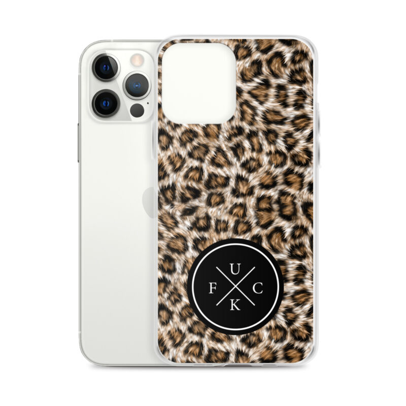FCK Logo Brown Leopard iPhone Mobilskal - Bild 11