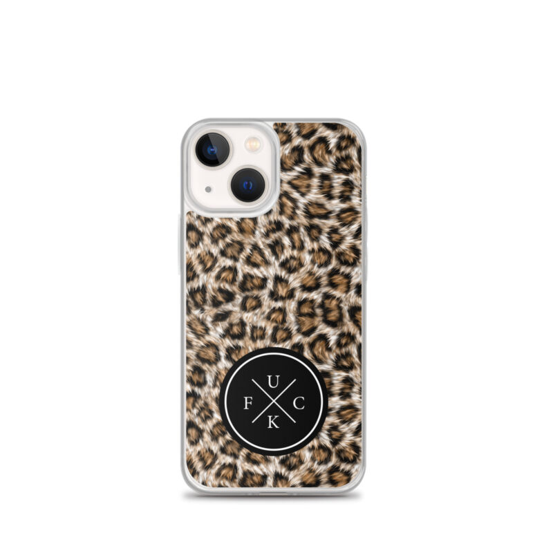 FCK Logo Brown Leopard iPhone Mobilskal - Bild 16