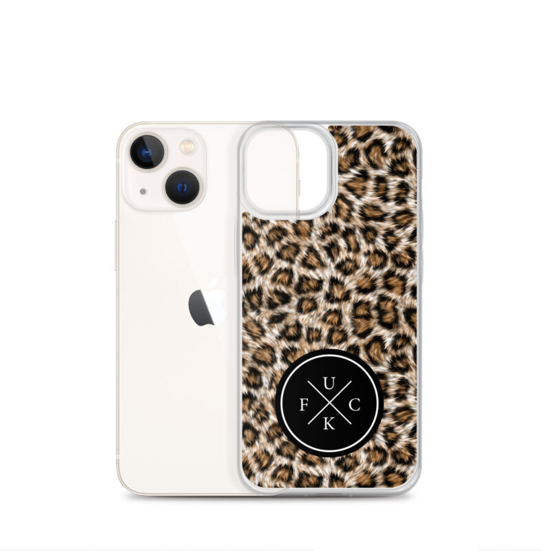 FCK Logo Brown Leopard iPhone Mobilskal - Bild 17