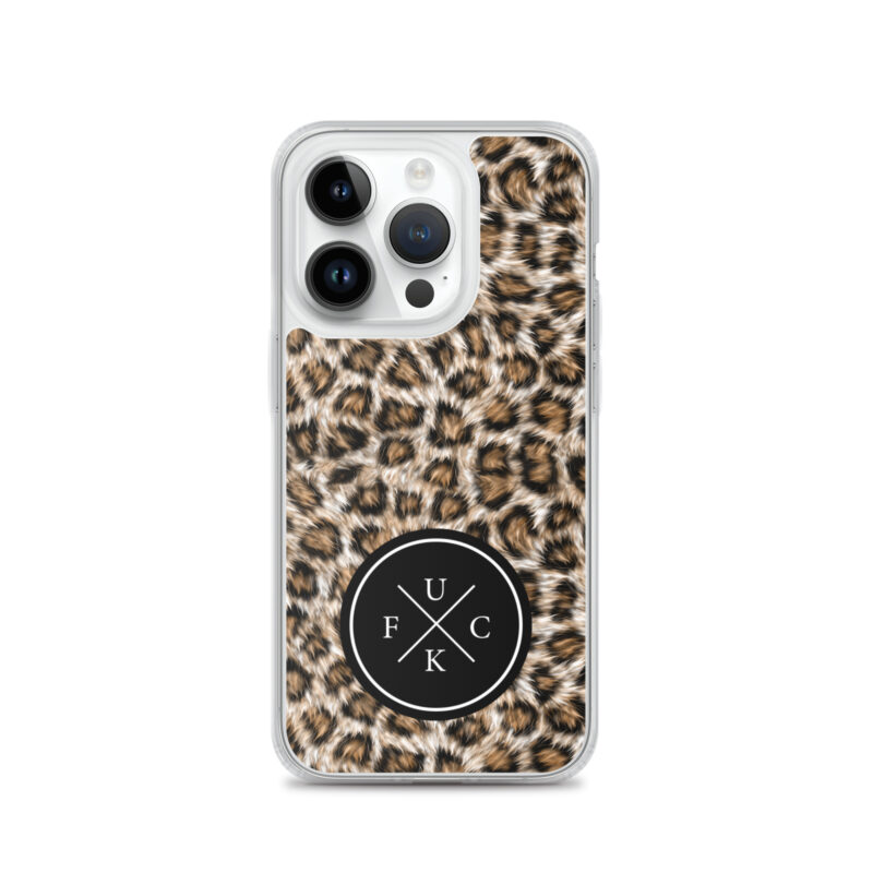 FCK Logo Brown Leopard iPhone Mobilskal - Bild 28