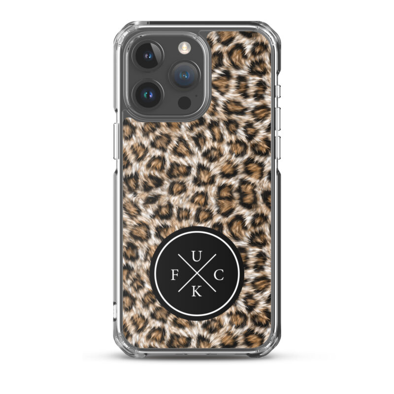 FCK Logo Brown Leopard iPhone Mobilskal - Bild 33