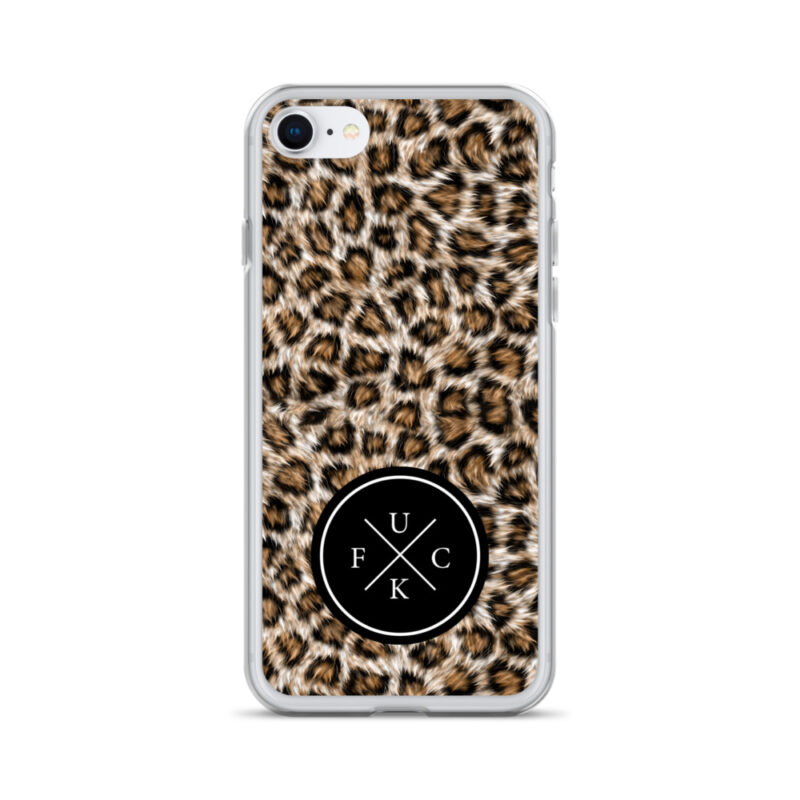 FCK Logo Brown Leopard iPhone Mobilskal - Bild 41