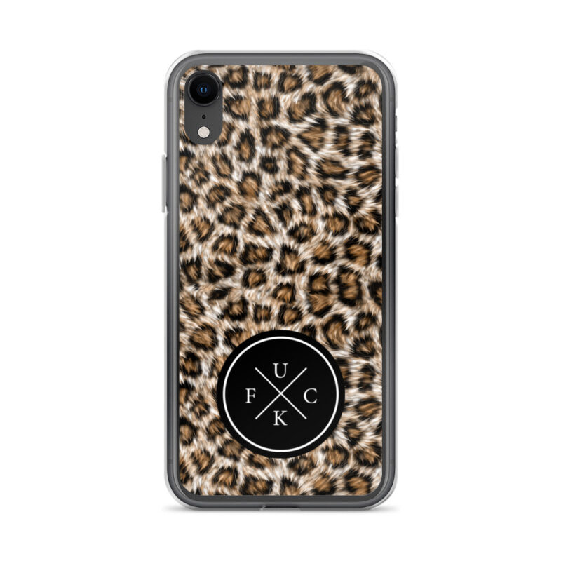 FCK Logo Brown Leopard iPhone Mobilskal - Bild 47